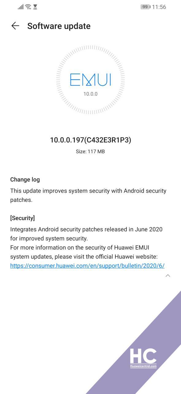 huawei p smart 2019 aggiornamento giugno