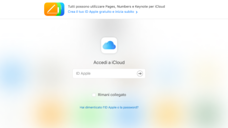 servizi cloud: icloud