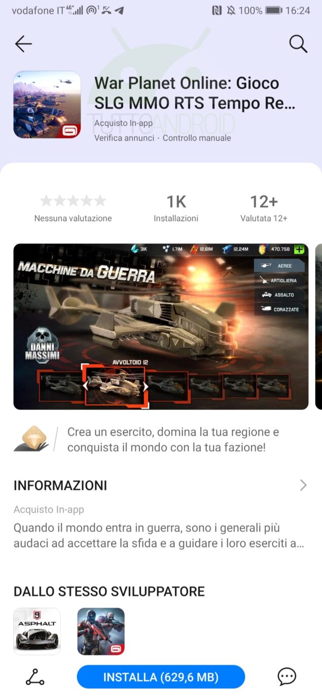 giochi Gameloft Huawei AppGallery
