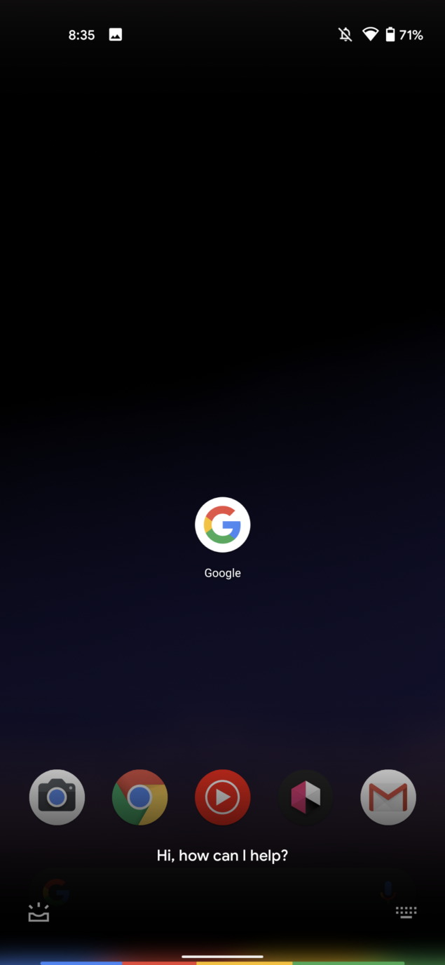 Google Assistant Pixel Launcher 2