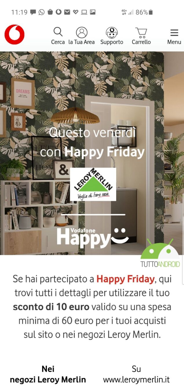 Vodafone Happy Friday