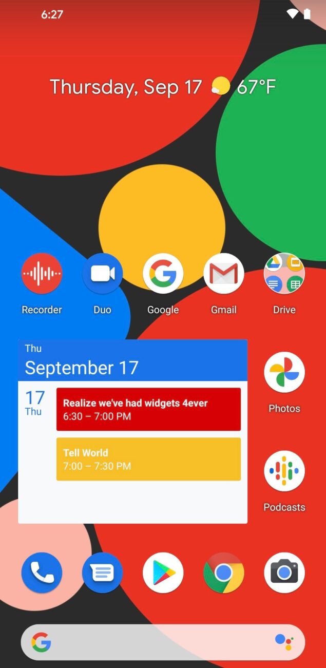 android ios 14 widget design