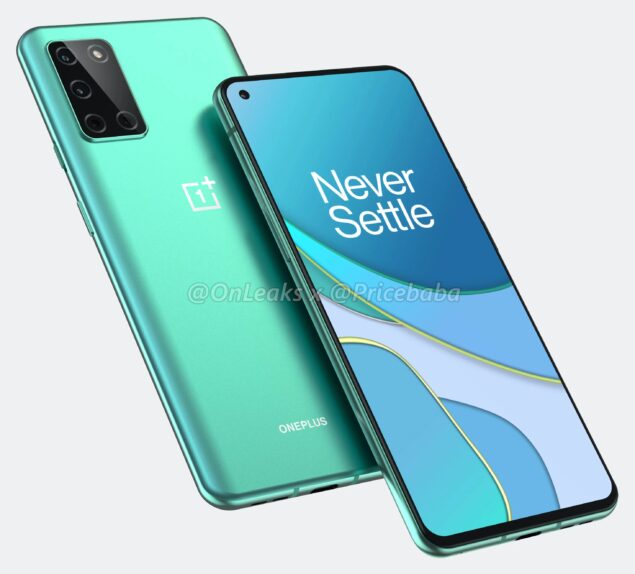 oneplus 8t render immagini leak