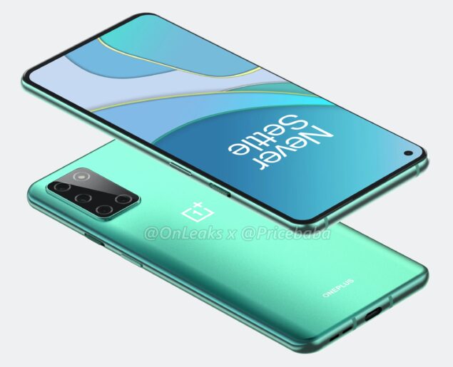 oneplus 8t render immagini leak