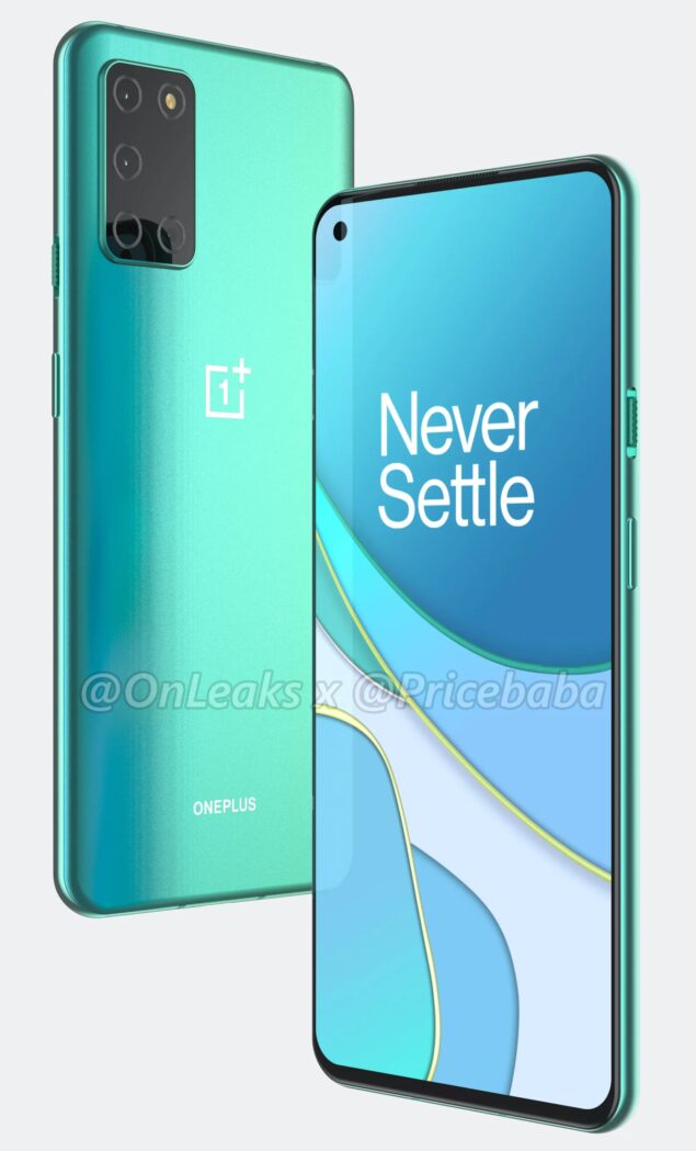 oneplus 8t render immagini leak