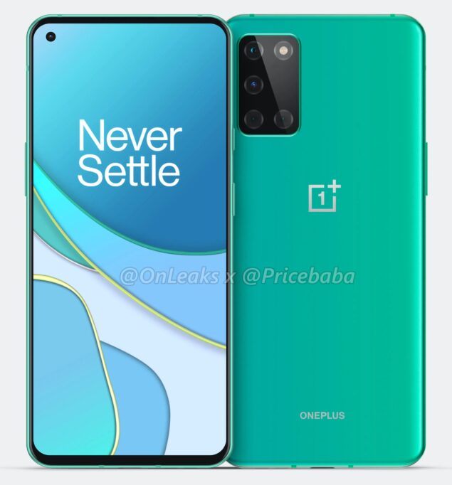 oneplus 8t render immagini leak
