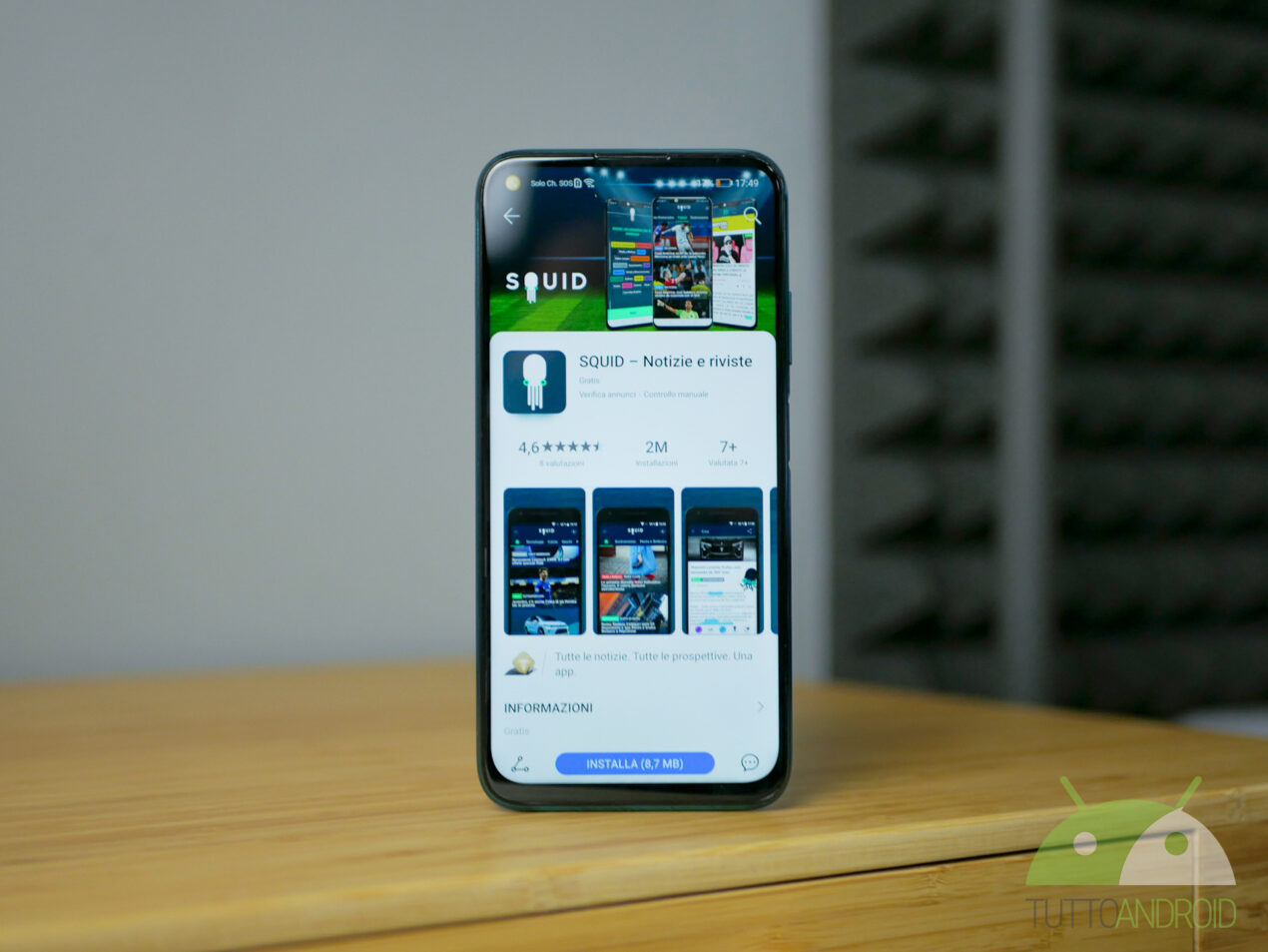 Squid porta le News sugli smartphone Huawei HMS