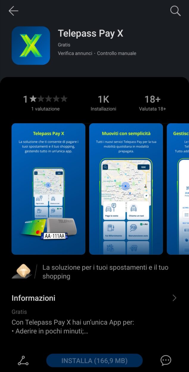 telepass pay x fantacalcio ecooltra apptaxy appgallery