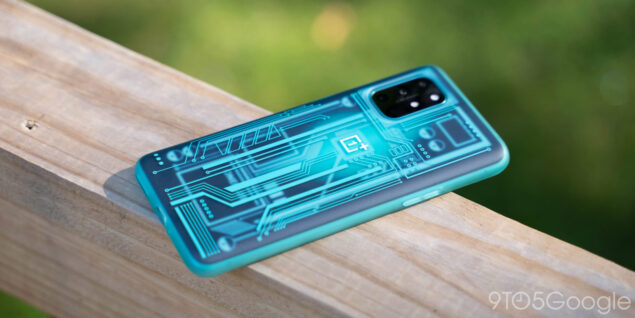 OnePlus 8T Quantum Bumper Case Cyborg Cyan