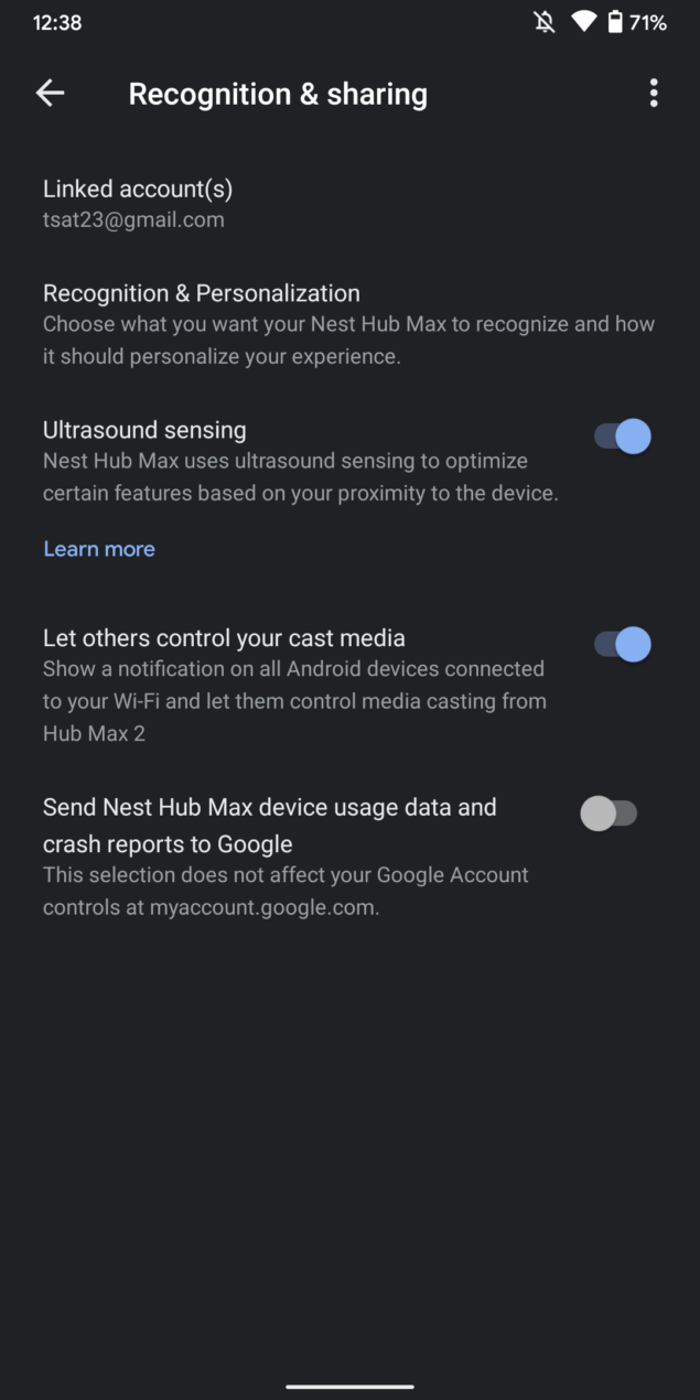 Google Home app