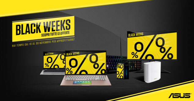 asus black weeks 30 novembre 2020