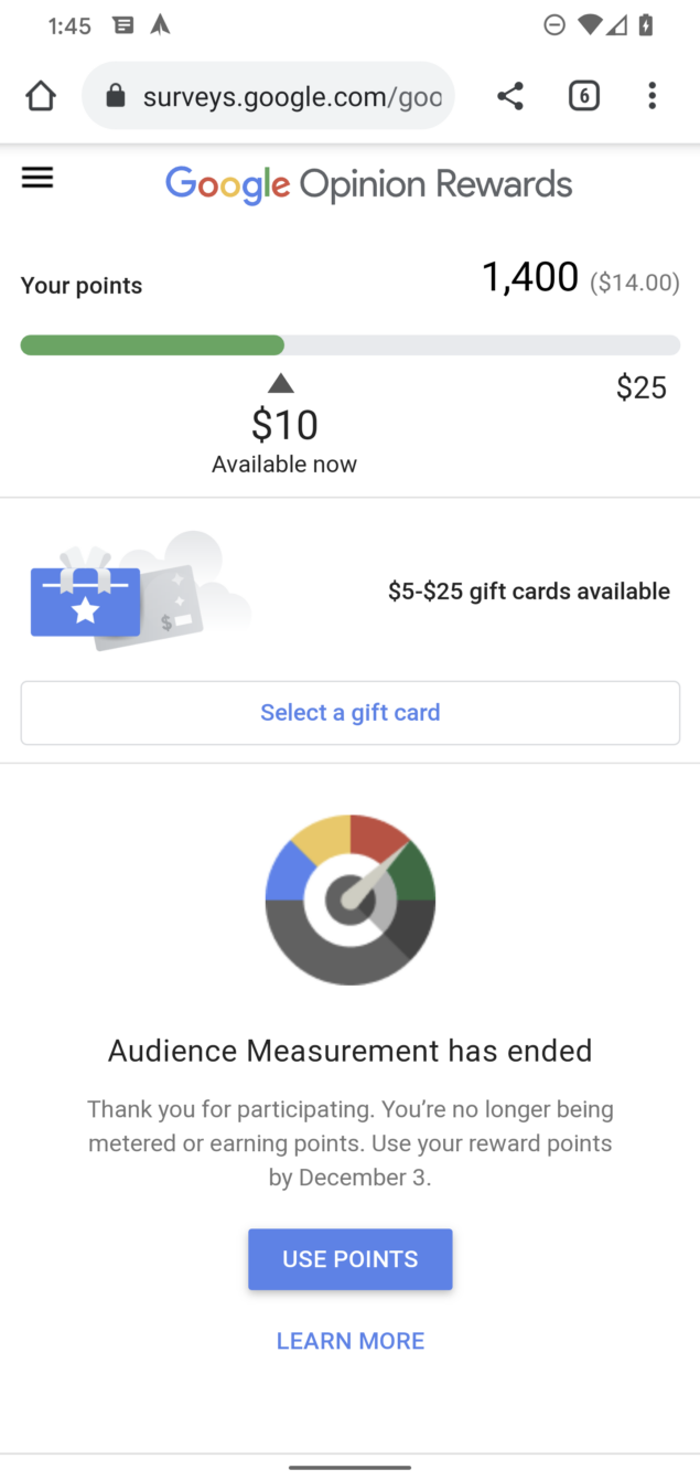 Google Audience Measurement