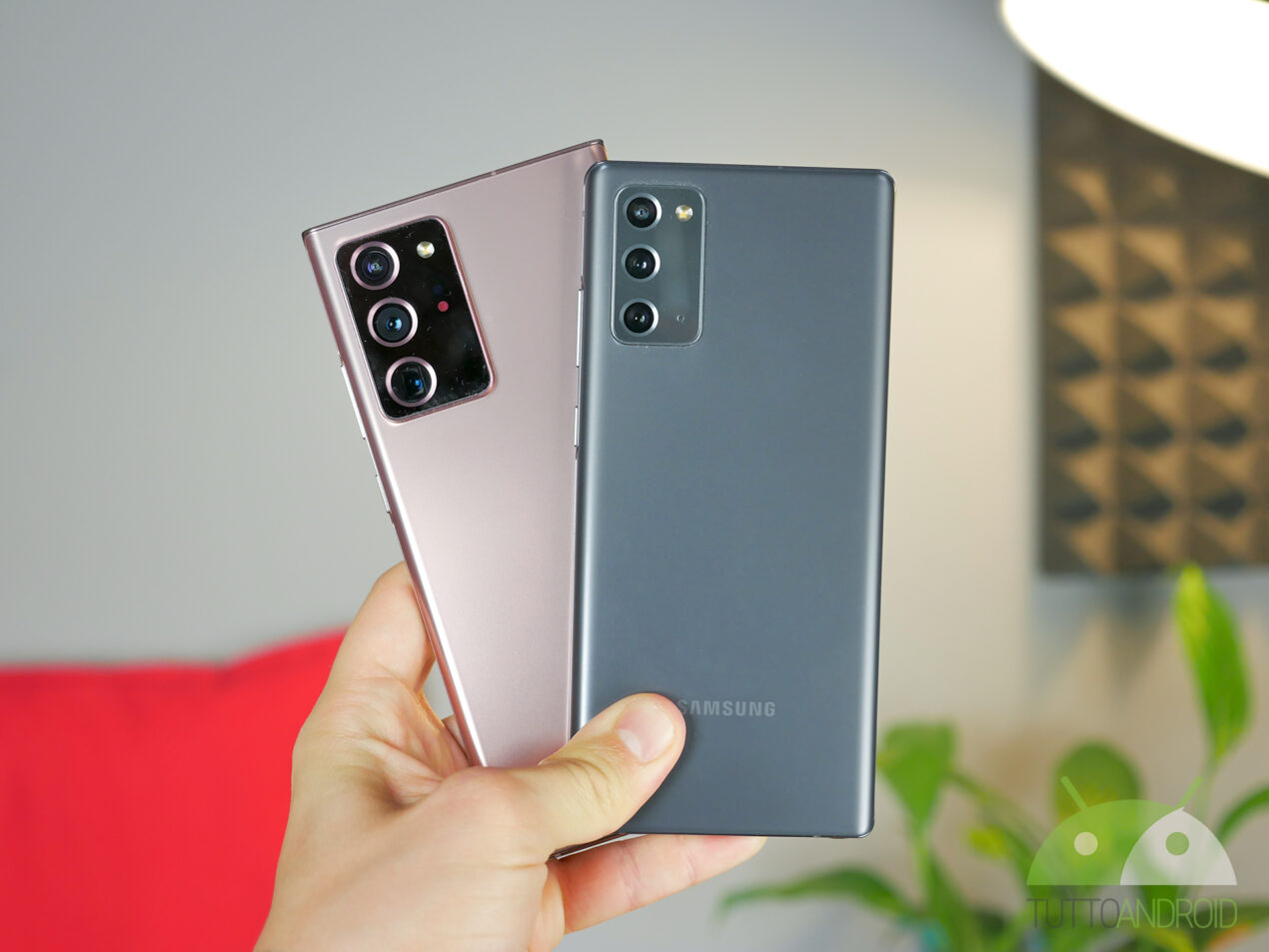 Nuovi aggiornamenti per i Samsung Galaxy Note 20, S20, Realme 6 Pro e 7 Pro