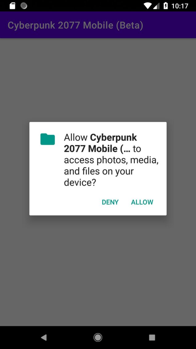 Cyberpunk 2077 Mobile malware