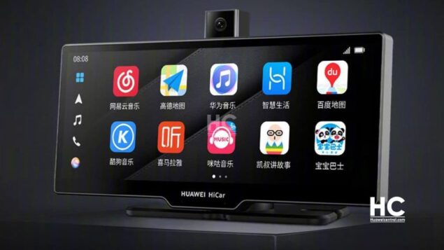 huawei smart car screen vision s ufficiali