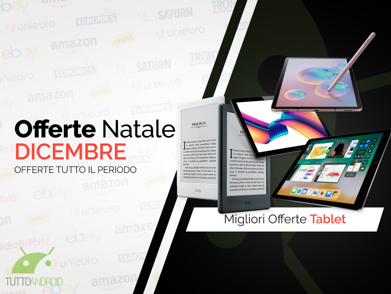 Offerte Tablet Natale 2023: le migliori in tempo reale
