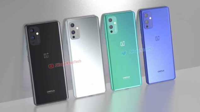OnePlus 9 render