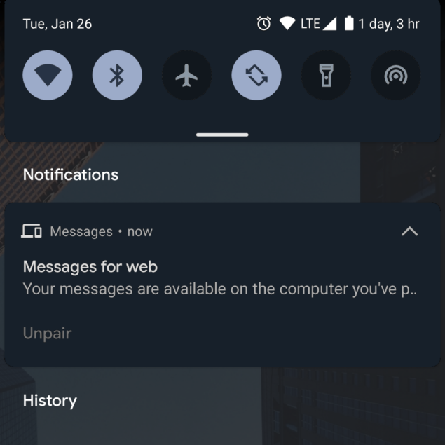 Android 12 mockup