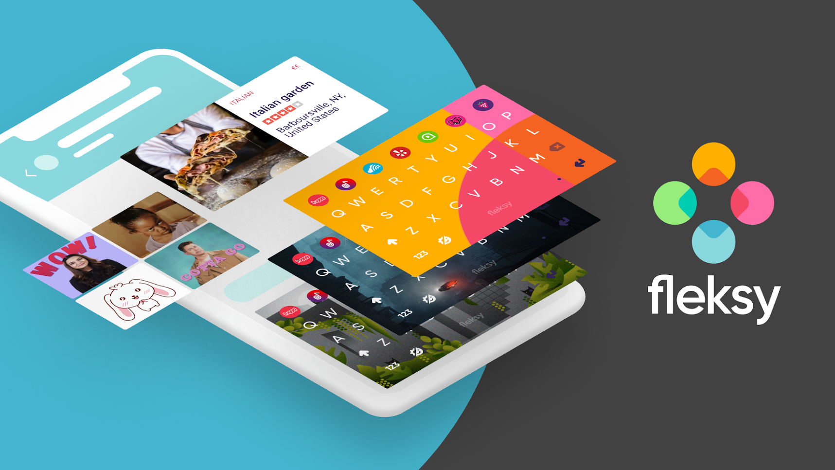La tastiera Flesky si rinnova con un marketplace di sfondi artistici La tastiera Flesky si rinnova con un marketplace di sfondi artistici