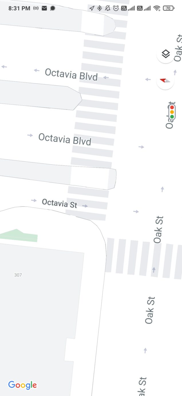 Google Maps San Francisco nuova