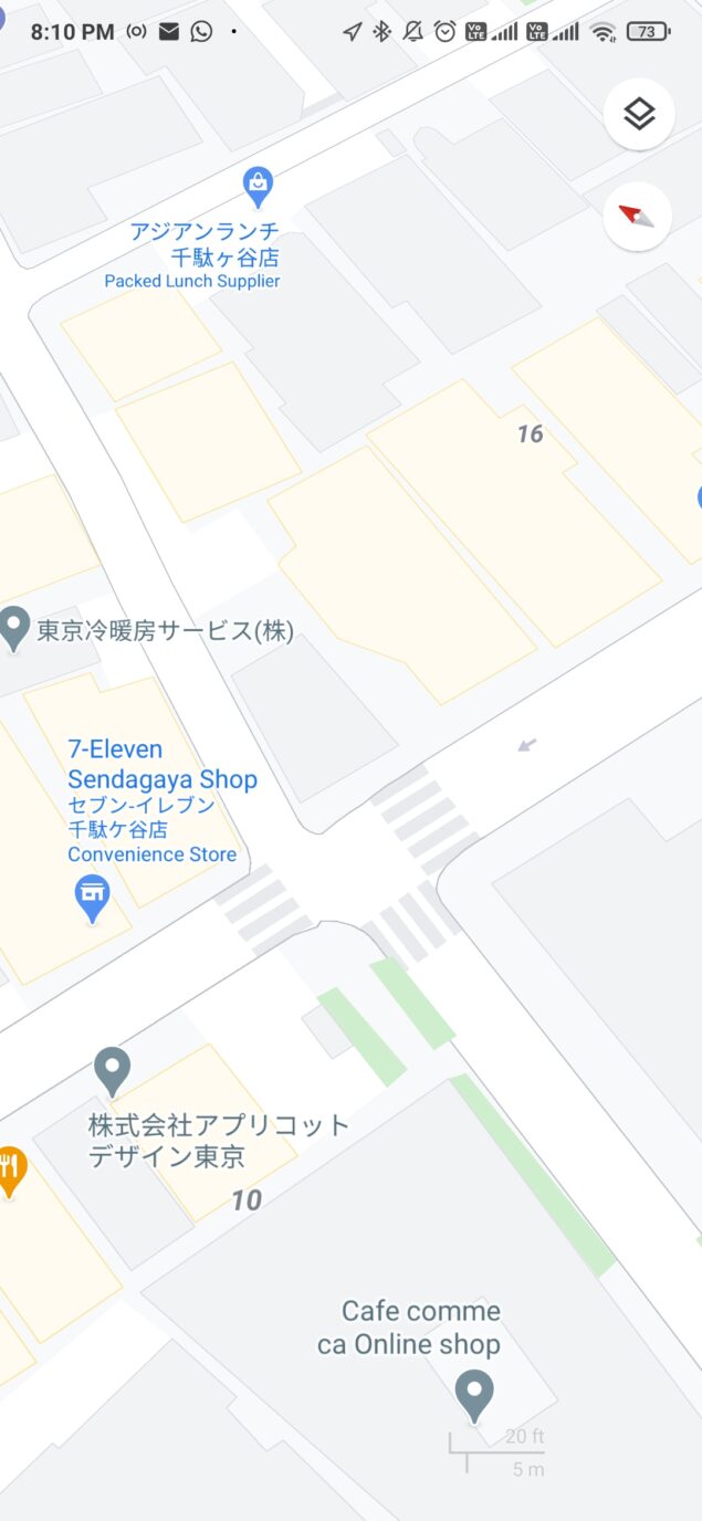 Google Maps Tokyo nuova