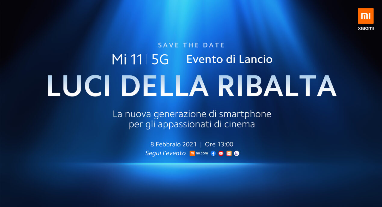 Come seguire la presentazione di Xiaomi Mi 11 5G con noi