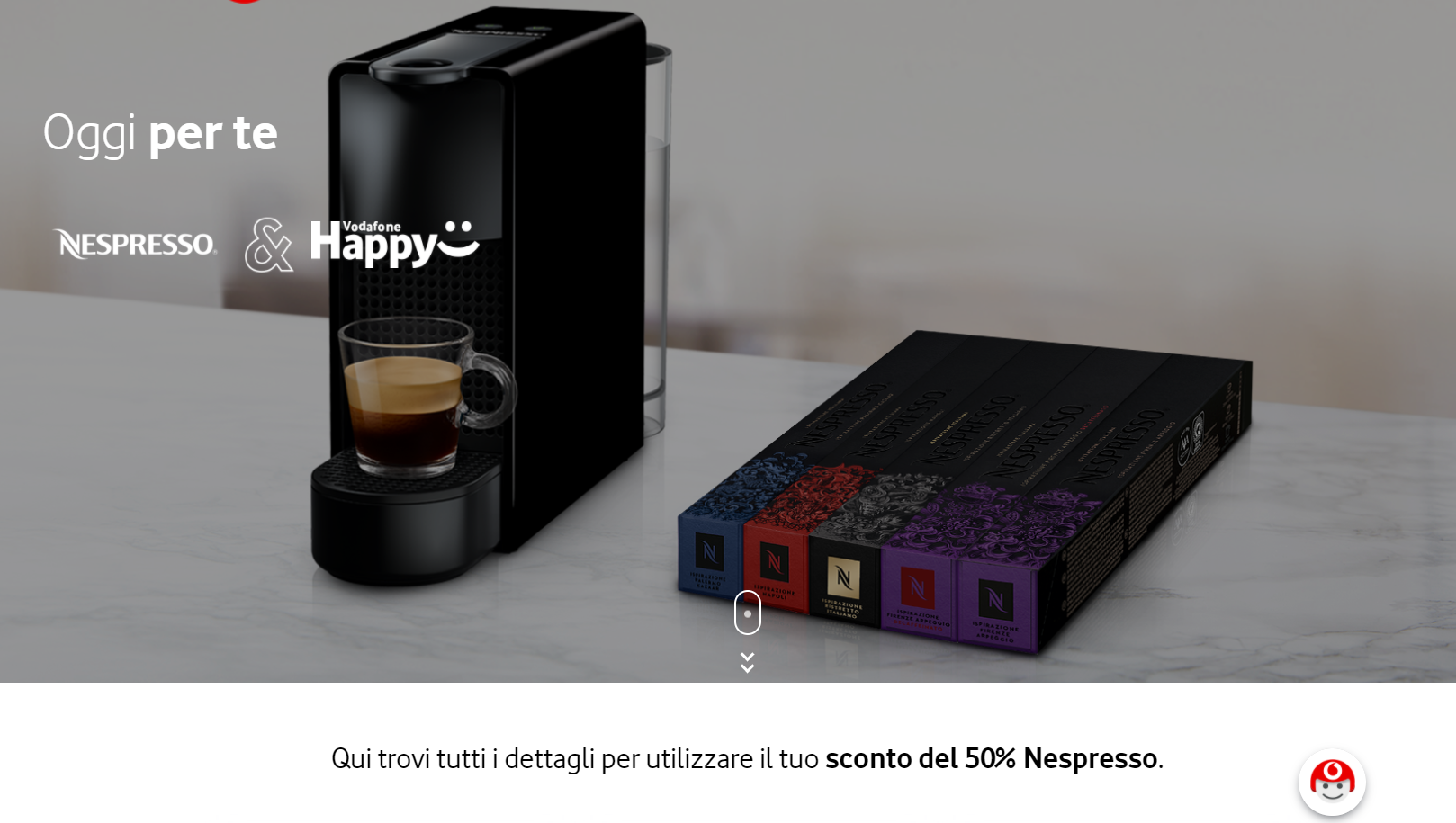 Vodafone Happy Moment Nespresso