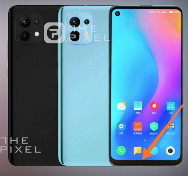 xiaomi mi 11 lite render rumor