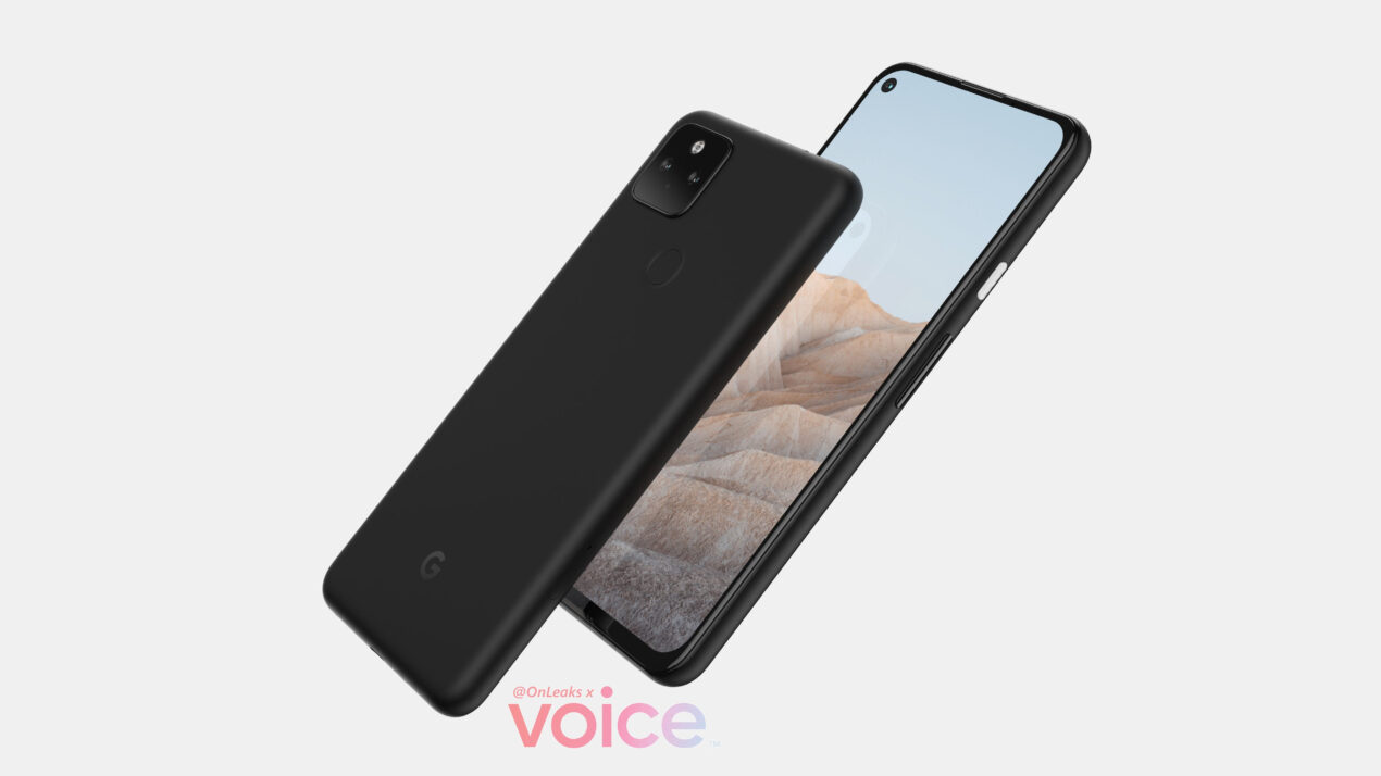 Un leak svela l'imminente Google Pixel 5a, con immagini e specifiche tecniche