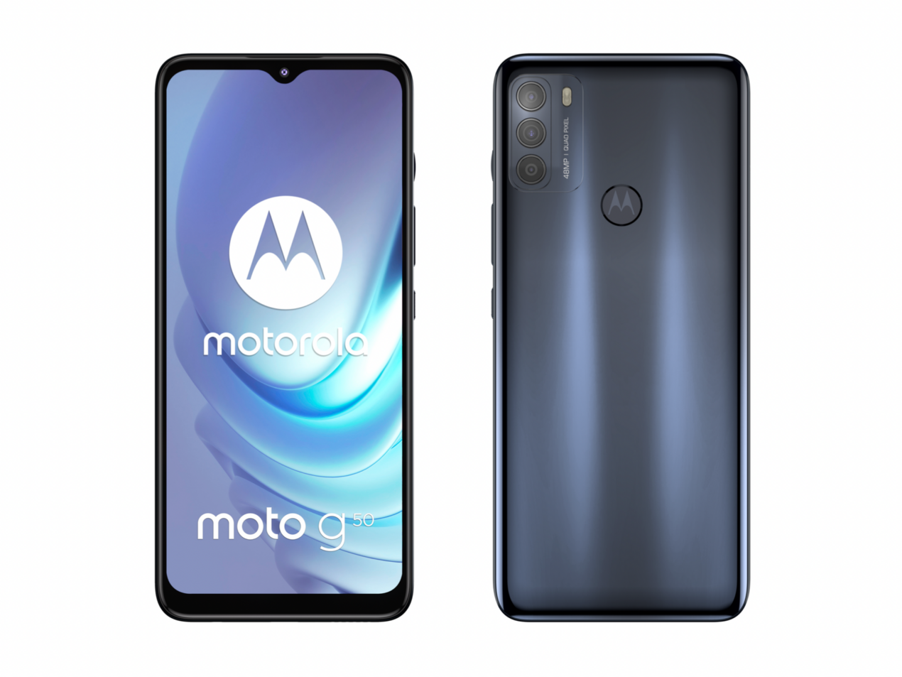 Moto G50 è ufficiale: 5G, super batteria e tripla fotocamera