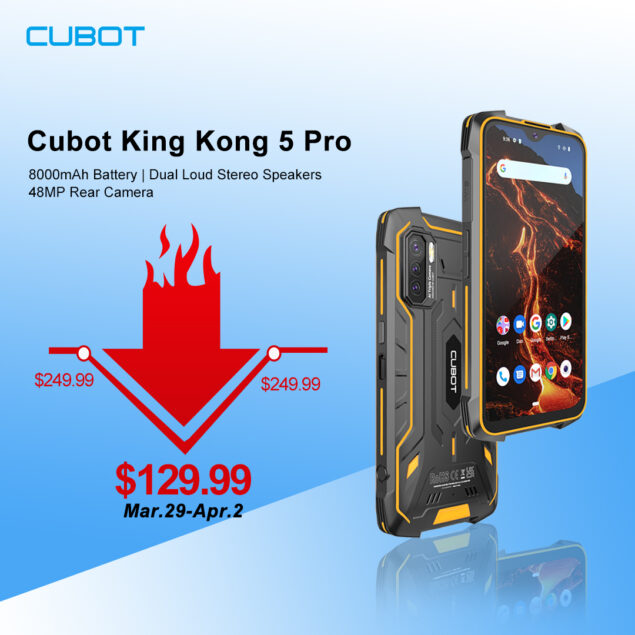 CUBOT King Kong 5 Pro è in vendita a un prezzo bomba