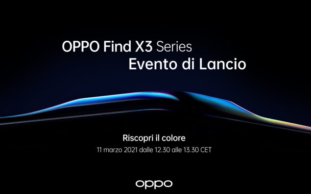 data presentazione OPPO Find X3 Series