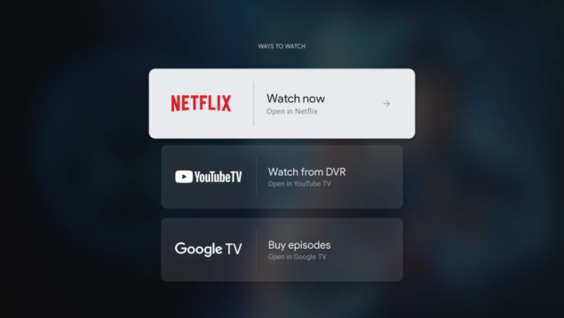 Netflix Google TV