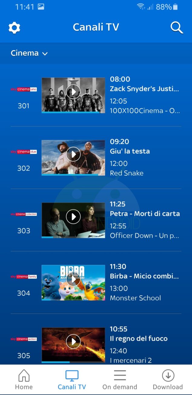 Sky Q in mobilità con Sky Go Plus