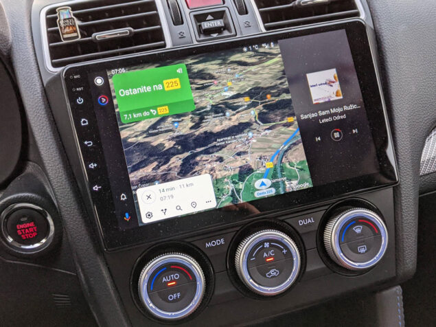 android auto split screen supporto novità