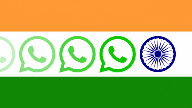 whatsapp governo indiano