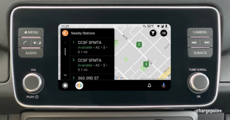 Chargepoint Android Auto