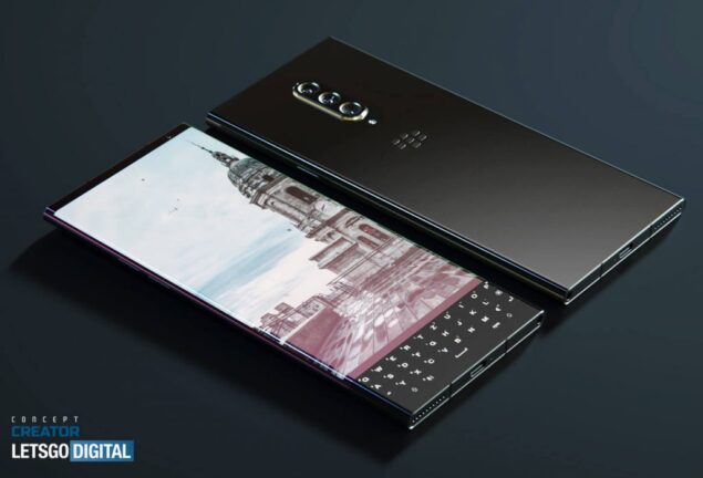 BlackBerry Key 3 5G concept