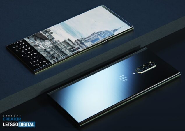 BlackBerry Key 3 5G concept