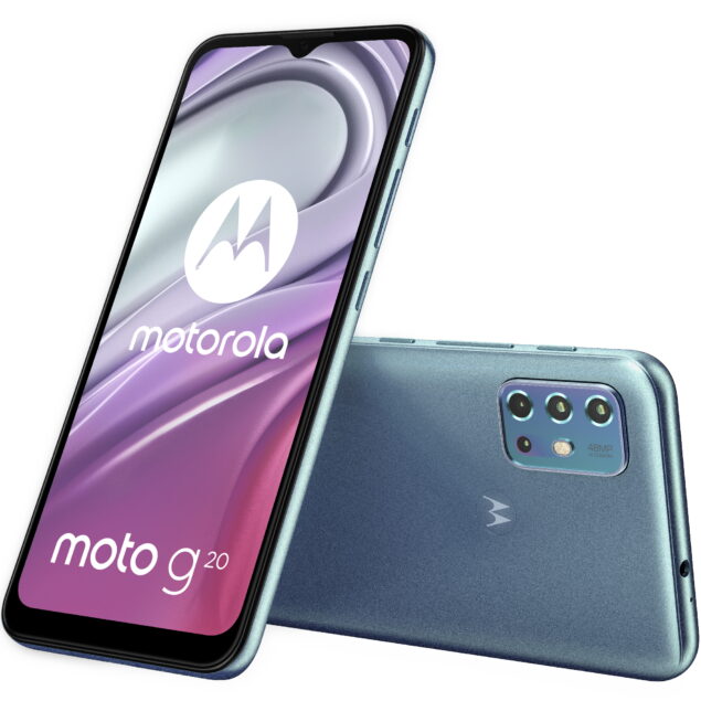 Motorola Moto G20 render
