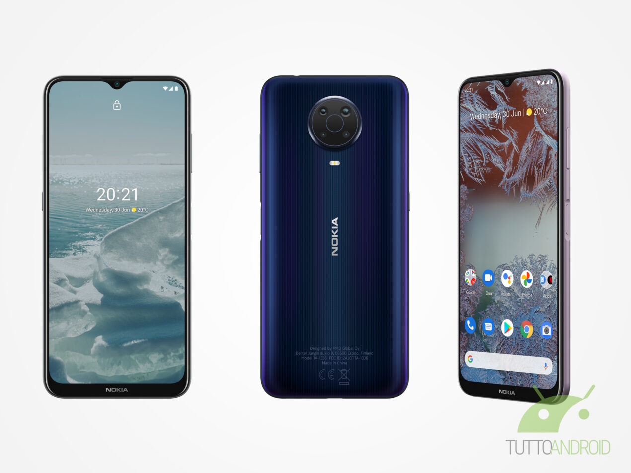 Nokia G10 e Nokia G20 ufficiali, ecco tutte le caratteristiche