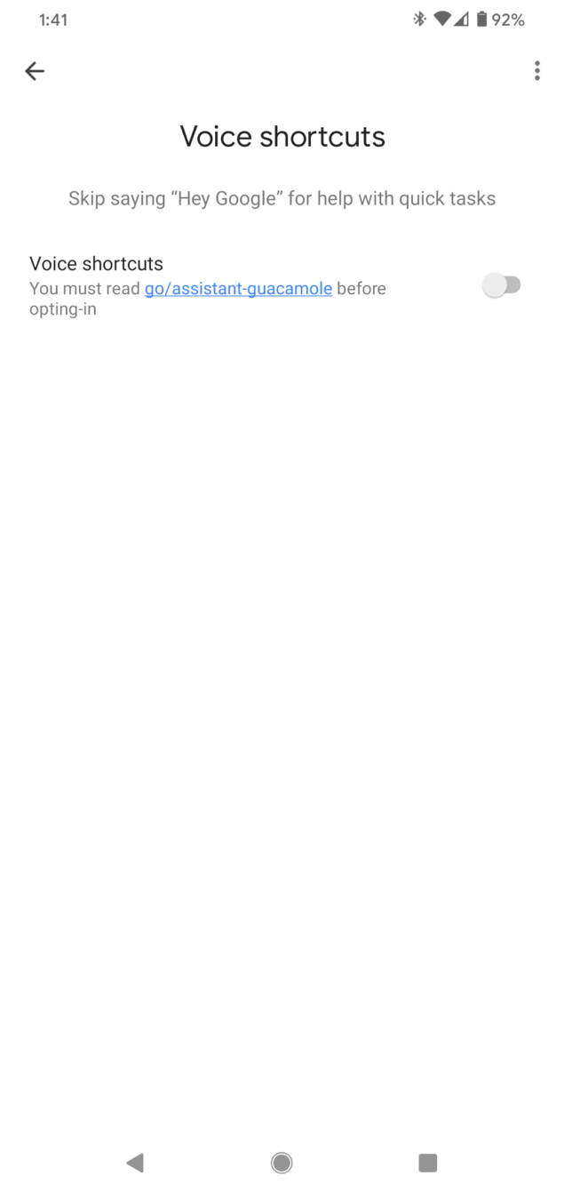 Guacamole Google Assistant