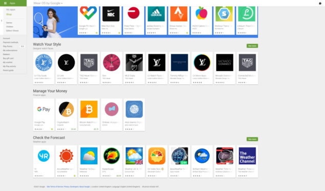 play store for wear os