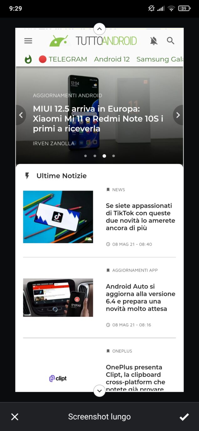 google chrome screenshot estesi