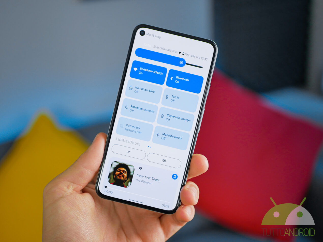 I Pixel di Google accolgono un nuovo tile Internet in stile Material You