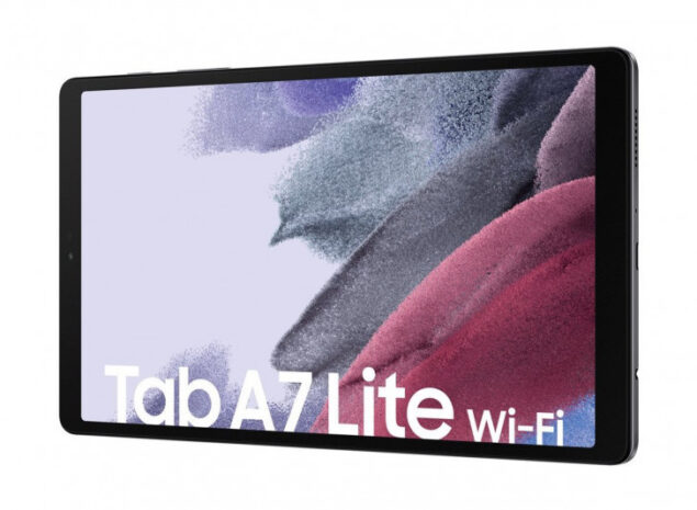 Samsung galaxy Tab A7 Lite render