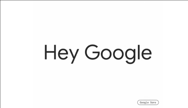 google sans text novità