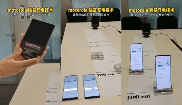 Motorola ricarica wireless