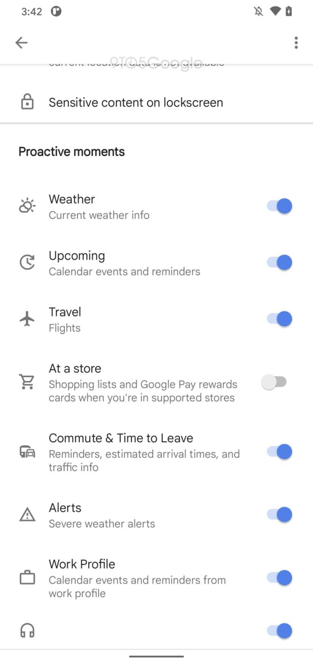 Google Assistant Live Space