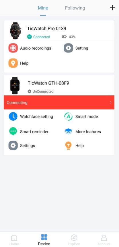 mobvoi account